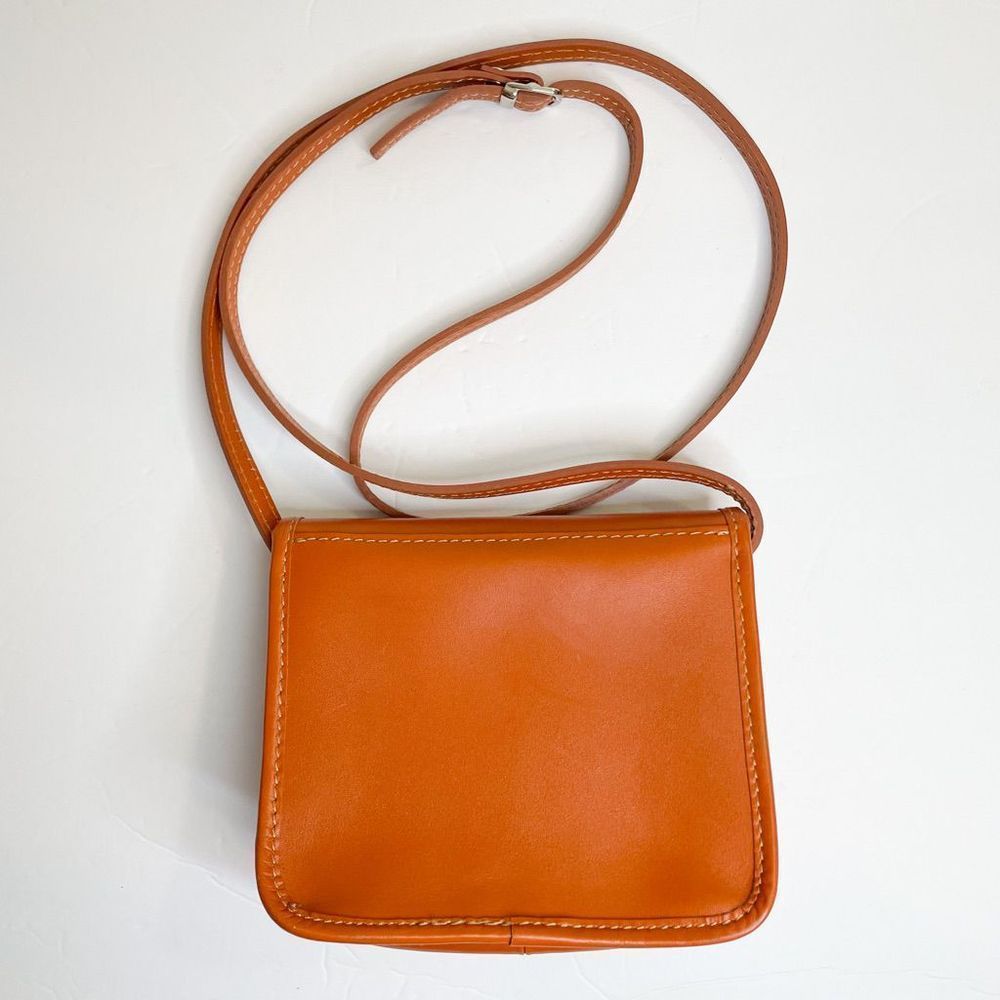 Firenze Italian Leather Saddle bag crossbody - Picture 6 of 13